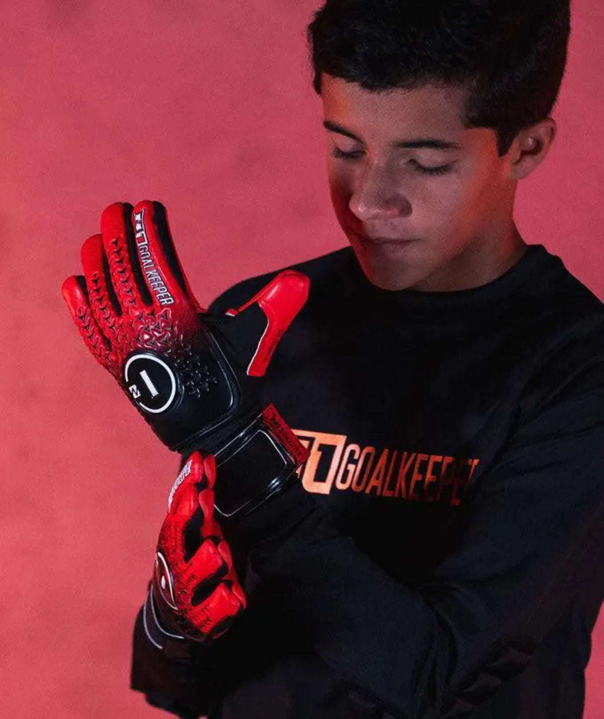 Luva de Goleiro Profissional N1 Kids 2.0