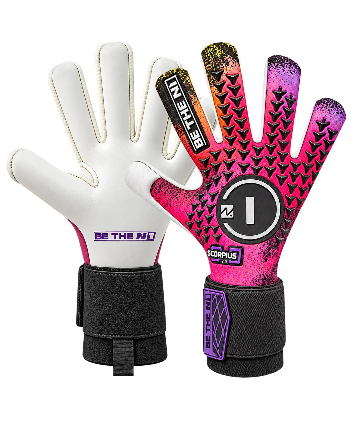 Luva de Goleiro Profissional N1 Scorpius 2.0 New Collection