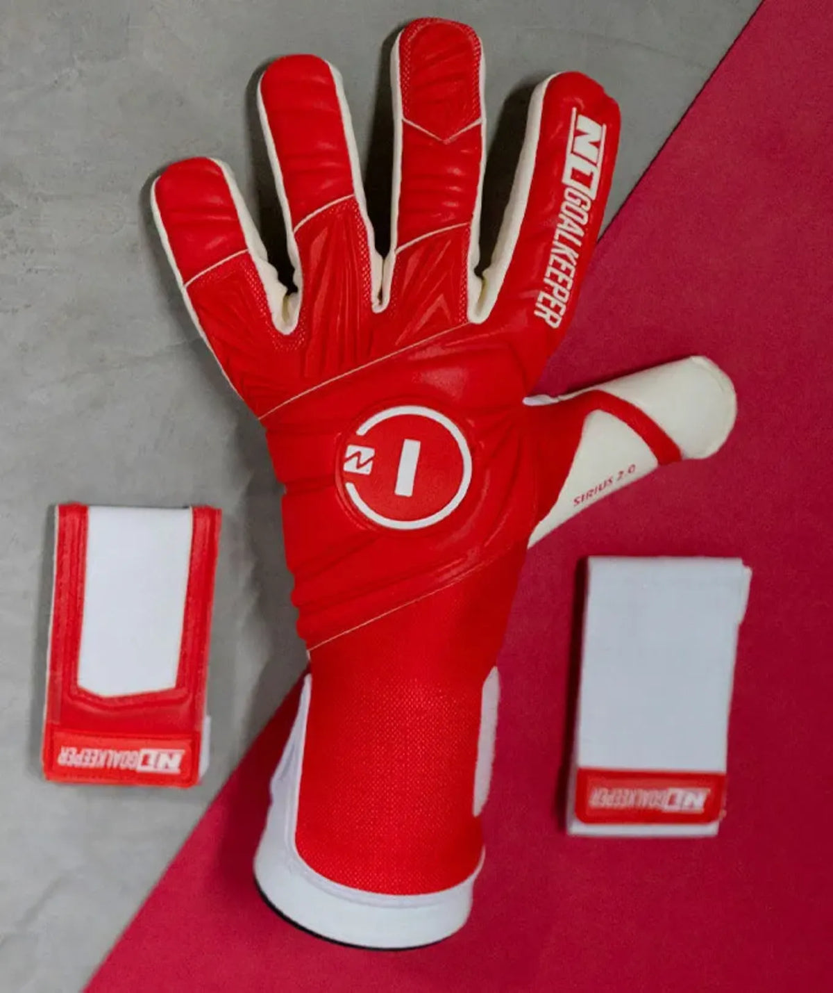 Luva de Goleiro Profissional N1 Sirius 2.0