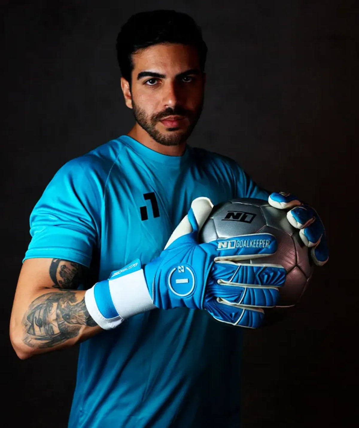 Luva de Goleiro Profissional N1 Sirius 2.0